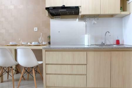 Premium One Bedroom At Woodland Park Residence Jakarta Ngoại thất bức ảnh